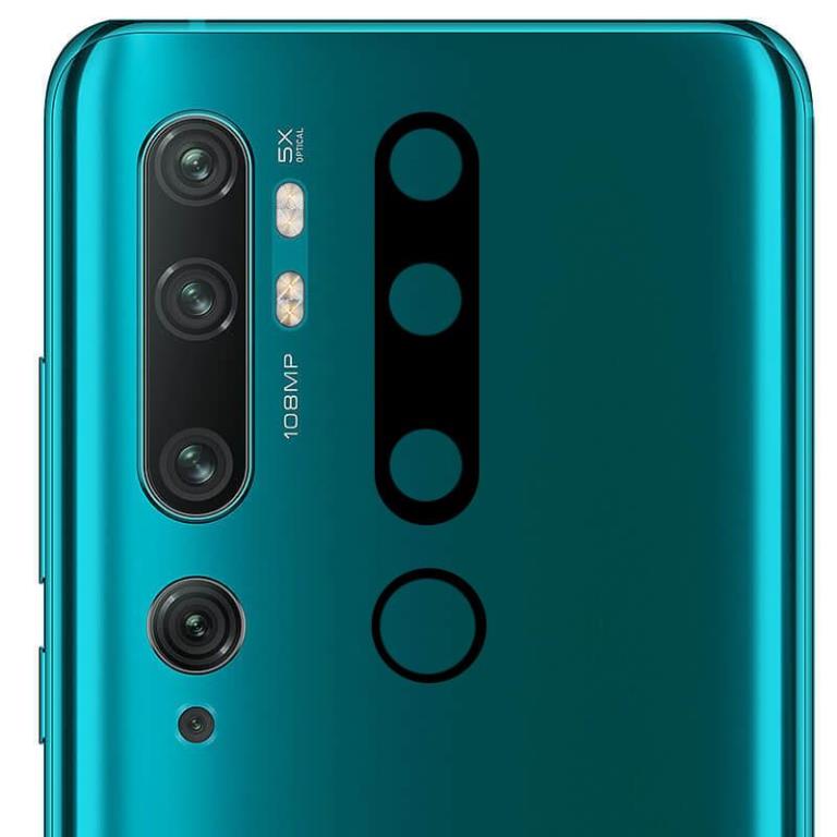 Гнучке захисне скло на камеру для Xiaomi Mi Note 10/Mi Note 10 Pro- чорний