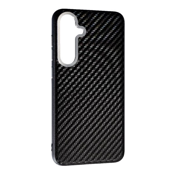 Накладка Carbon with Magnetic для Samsung S24- чорний