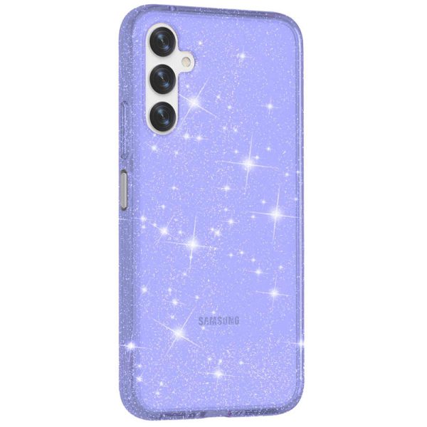 Накладка Clear Shine для Samsung A25- бузковий