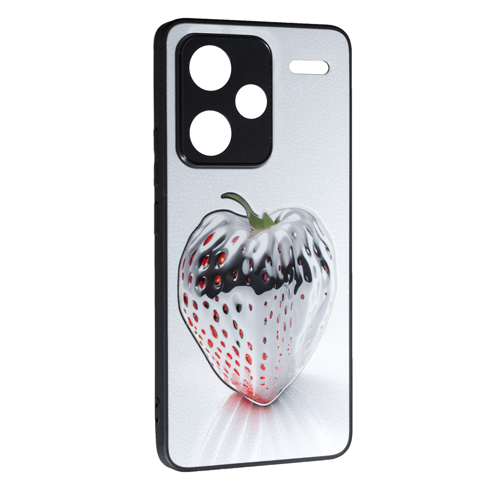Накладка Fashion Mix 2025 для Xiaomi Redmi Note 13 Pro Plus 5G- White Berry