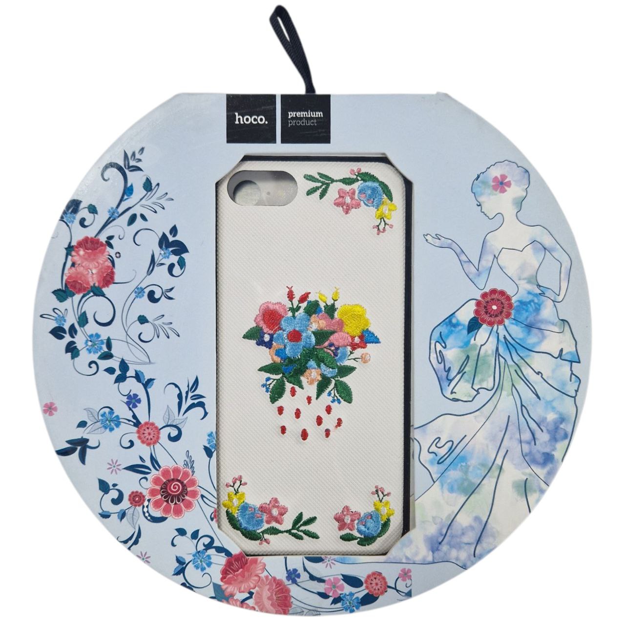 Накладка Hoco summer flowers вишиванка для iPhone 7/8- букет — изображение 3