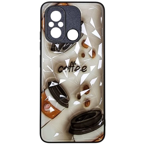 Накладка Prisma Plushie для Xiaomi Redmi 12C / Poco C55- кава