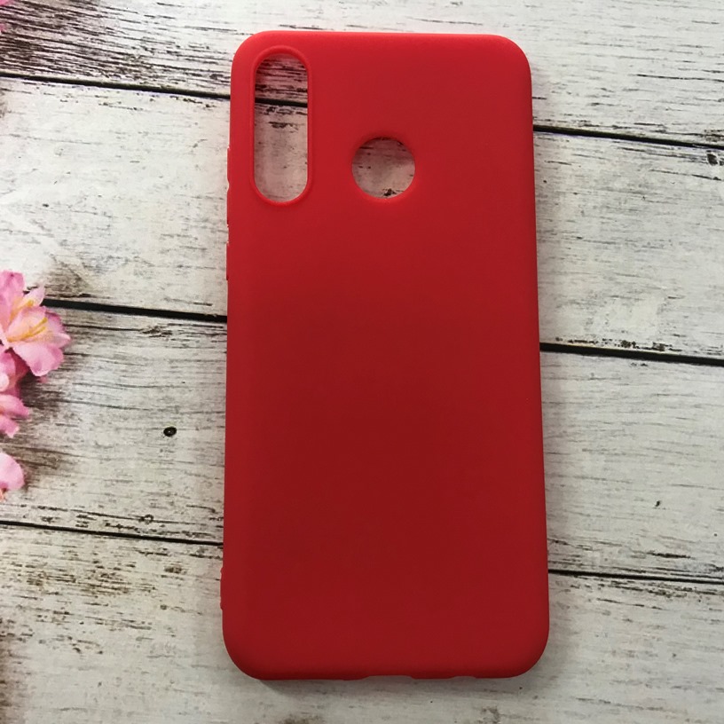 Накладка SMTT Soft Touch для Huawei P30 Lite- червоний