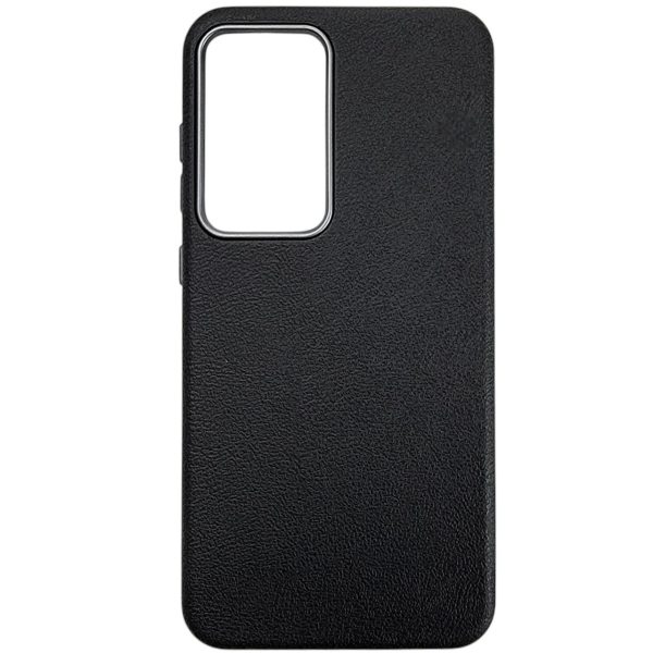Накладка (з мікрофіброю) Leather Case Metal Buttons для Xiaomi Redmi 13C 4G/5G / Poco C65- чорний