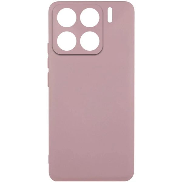 Накладка (з мікрофіброю) Silicone Cover Lakshmi Full Camera для Xiaomi 15 Pro- рожевий пісок