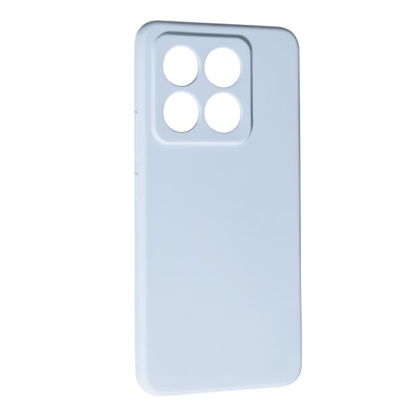 Накладка (з мікрофіброю) Soft Silk для Xiaomi 14T- блакитний