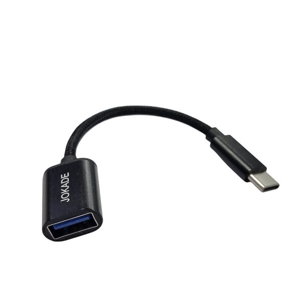 OTG USB на Type-C Jokade JC026 GAOLI (USB3.0) 13см- чорний
