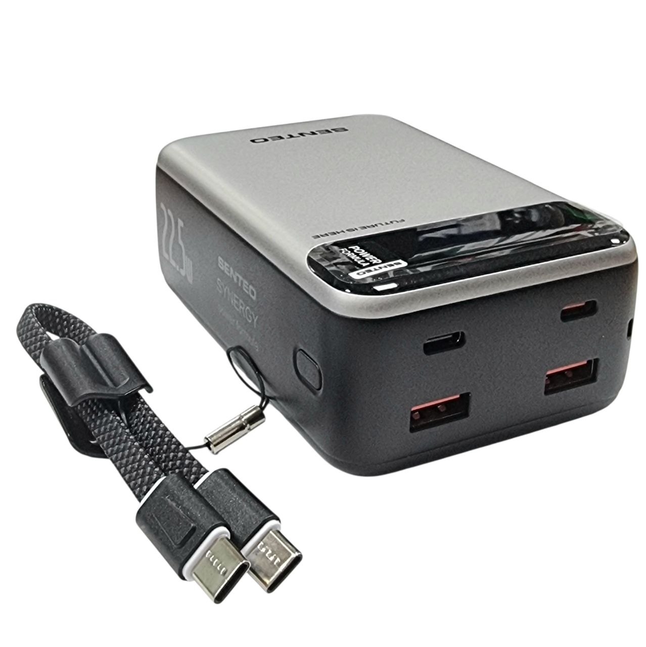 Power Bank Senteo PS3-02 30000mAh (22.5W/PD3.0) + кабель Type-C to Type-C — изображение 2