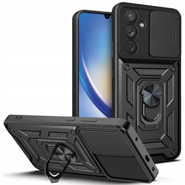 Протиударний чохол Camshield Serge Ring для Samsung A56 5G / A36 5G- чорний