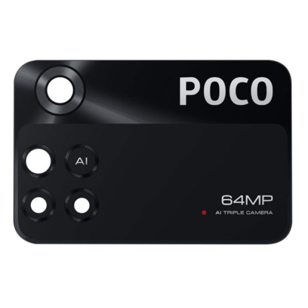 Скло камери для Xiaomi Poco M4 Pro 4G Black