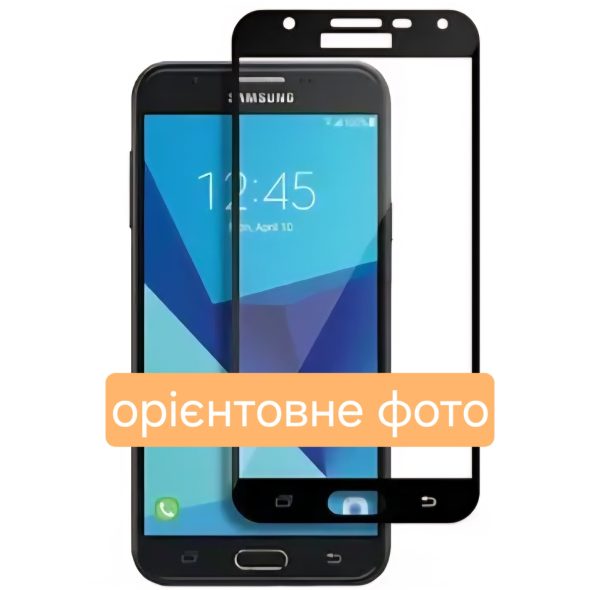 Скло захисне Full Glue для Nokia 3.1 в тех. упаковці- чорний