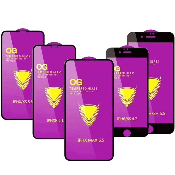 Скло захисне Tempered Glass OG Premium для Oppo A53 / Oppo A32 2020 / Oppo A33- чорний