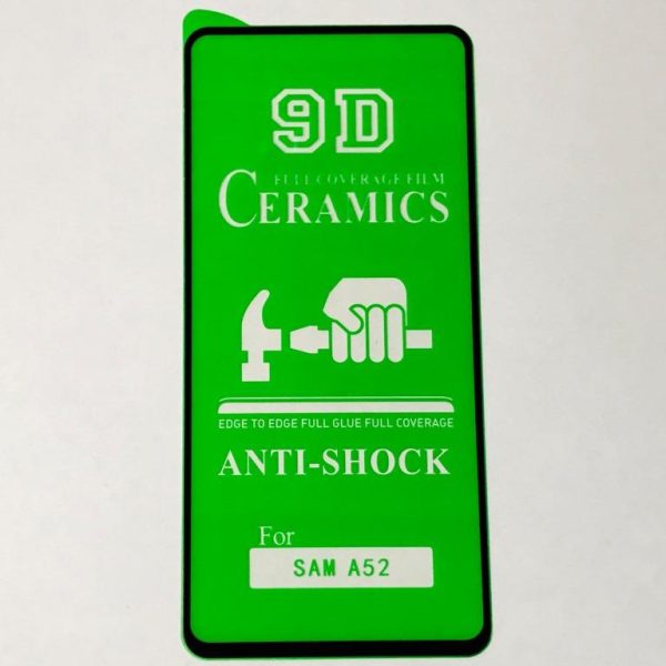 Плівка захисна CERAMiCS 9D для Samsung A52/A525- чорний