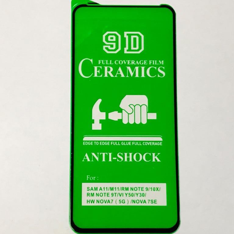 Плівка захисна CERAMiCS 9D для Xiaomi Redmi Note 9T- чорний