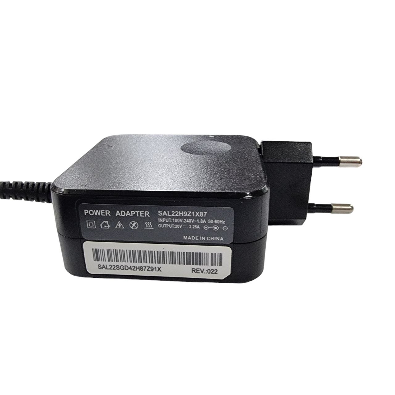 Блок живлення для ноутбука OR Lenovo 20V/2.25A (4.0*1.7) — изображение 2