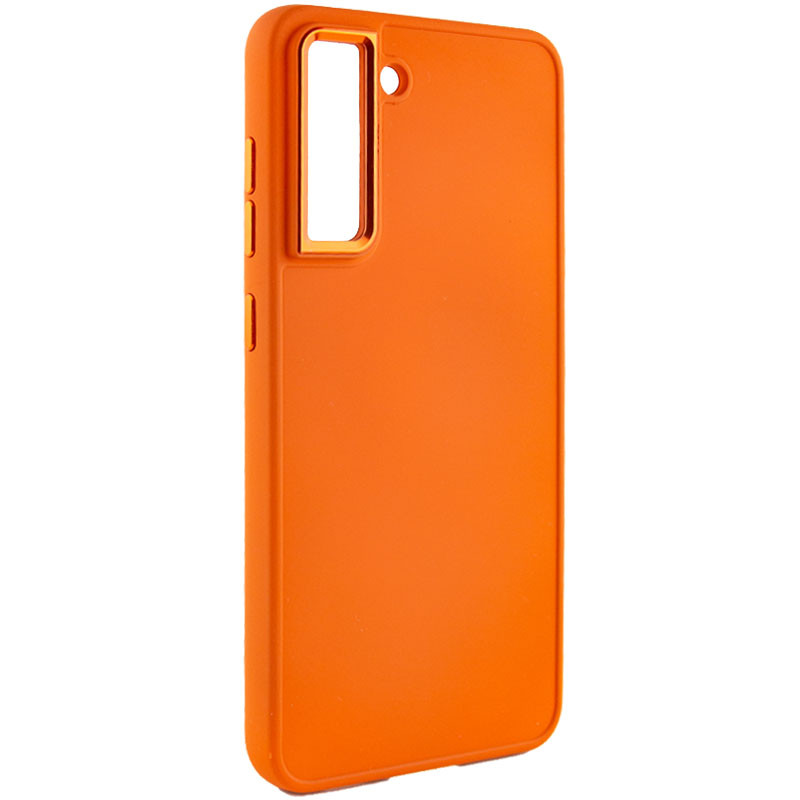 Накладка Bonbon Metal Style для Samsung S23 Plus- помаранчевий