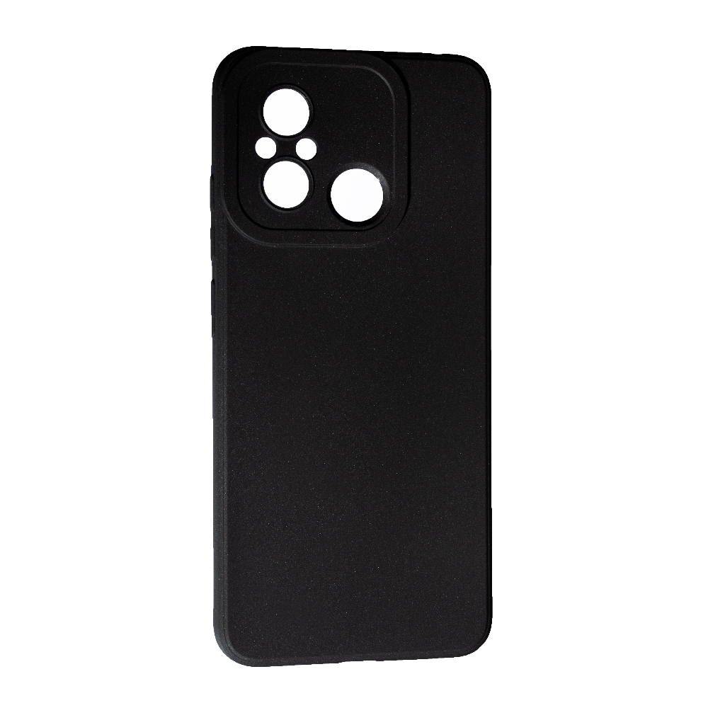 Накладка гумова SMTT для Xiaomi Redmi 12C / Poco C55- чорний
