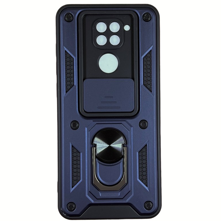 Протиударний чохол Camshield Serge Ring для Xiaomi Redmi Note 9- синій
