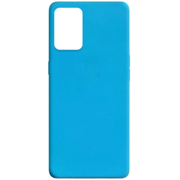 Накладка Candy для Oppo A54 4G / A16s / A16- блакитний