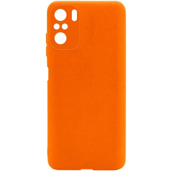 Накладка Candy Full Camera для Xiaomi Redmi Note 10 / Note 10S / Poco M5s- помаранчевий