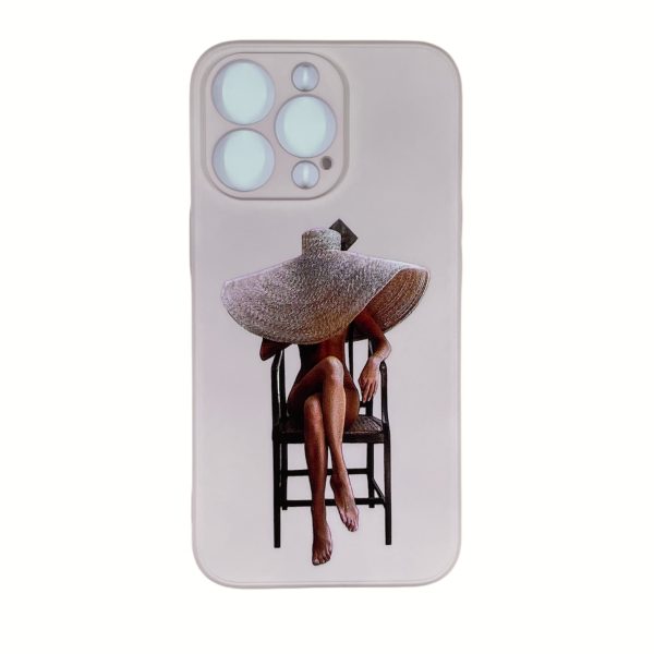 Накладка (з мікрофіброю) Case Art для iPhone 13 Pro- рожевий пісок