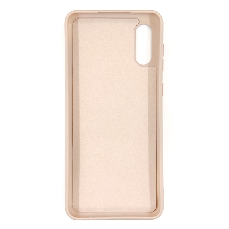 Накладка (з мікрофіброю) Case Art для Samsung A02/A022- рожевий пісок — изображение 2