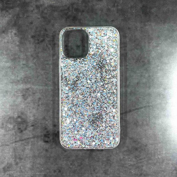 Накладка Fashion Shine для iPhone 12 Pro- блакитний