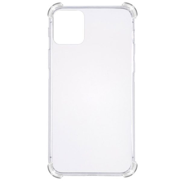 Накладка GETMAN посилені кути для iPhone 14 Plus- прозорий
