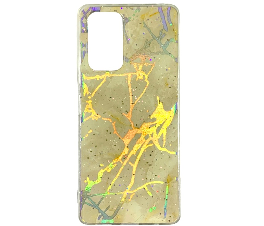Накладка Marble для Samsung S10 Lite 2020/G770F- золотий
