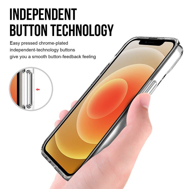 Накладка TPU Space Case transparent для iPhone 13 mini (5.4)- прозорий — изображение 3