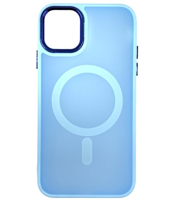Накладка Space Color with Magnetic для iPhone 13 Pro (6.1`)- блакитний