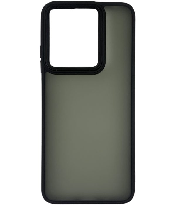 Накладка TPU+PC Lyon Frosted для Xiaomi Redmi 12C / Poco C55- чорний