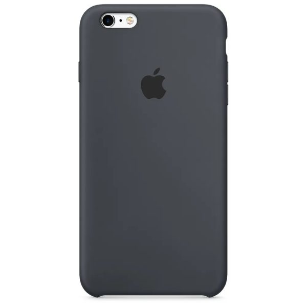 Накладка (з мікрофіброю) Silk для iPhone 6 Plus- темно-сірий