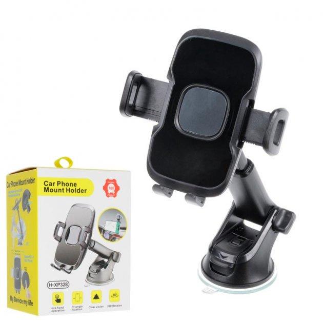 Holder (автотримач) механічний H-XP328 (кріплення на скло) — изображение 2