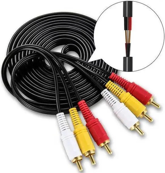 Кабель 3RCA/3RCA (5м)