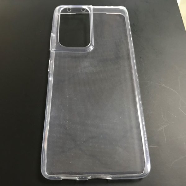 Накладка TPU Epic Transparent для Samsung S21 Ultra- прозорий