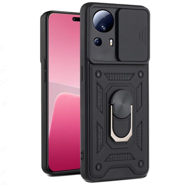 Протиударний чохол Camshield Serge Ring для Xiaomi 13 Lite- чорний