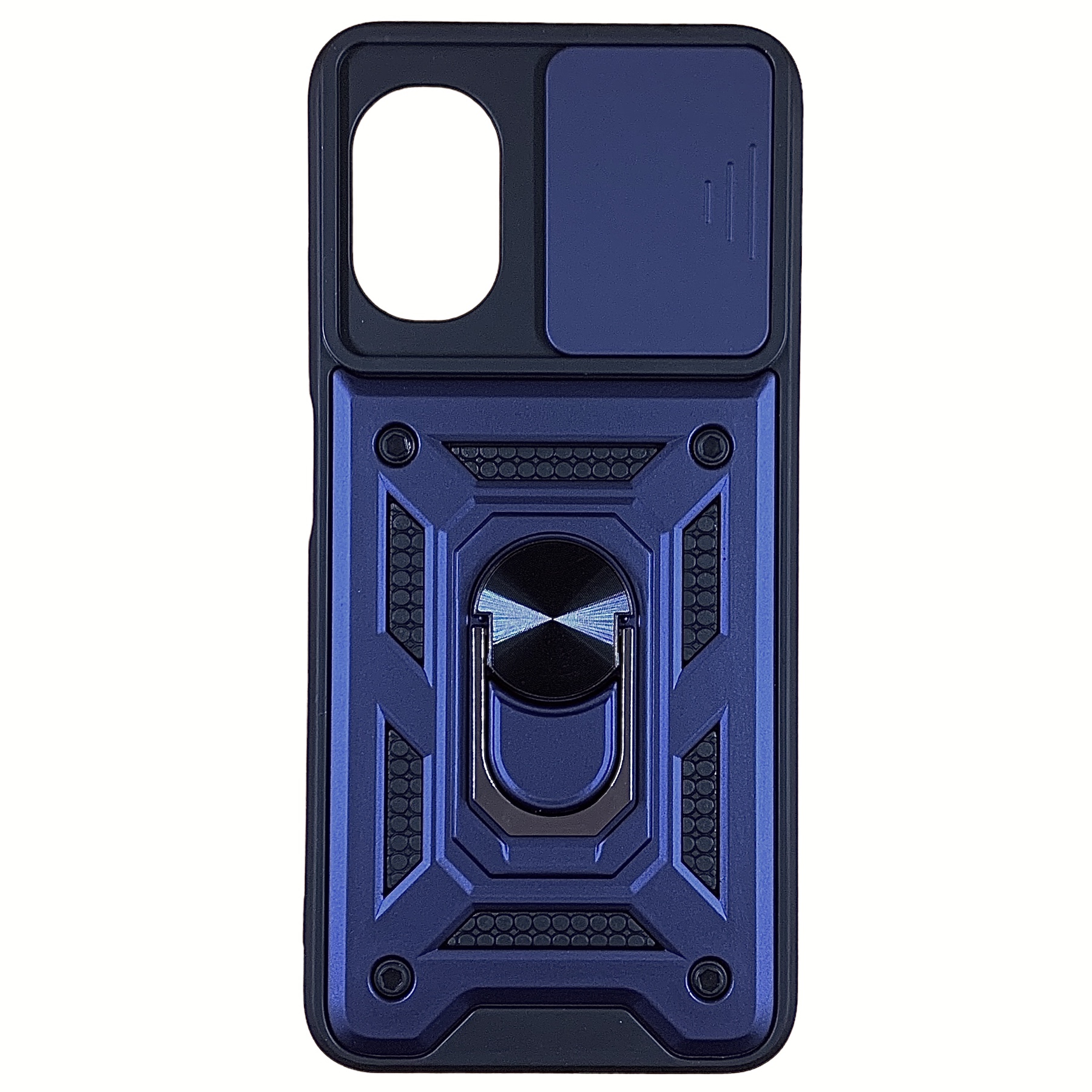 Протиударний чохол Camshield Serge Ring для Xiaomi Poco M5- синій