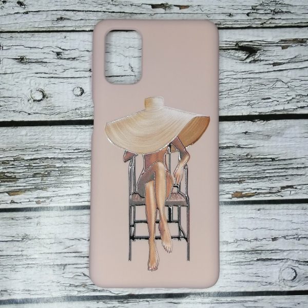 Накладка (з мікрофіброю) Case Art для Samsung M31S/M317- рожевий пісок