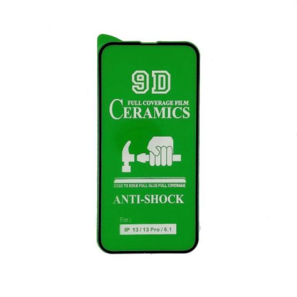 Плівка захисна CERAMiCS 9D для iPhone 13 / 13 Pro- чорний