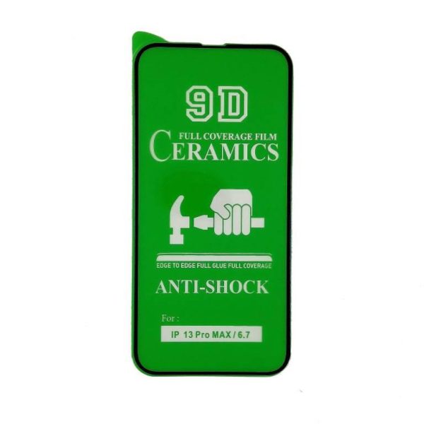 Плівка захисна CERAMiCS 9D для iPhone 13 Pro Max / 14 Plus- чорний
