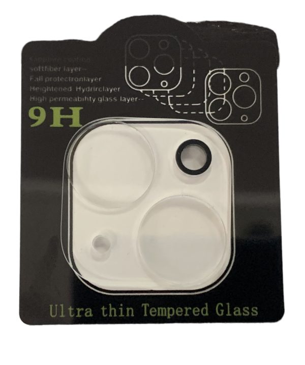 Скло захисне на камеру Full Block для iPhone 14 / 14 Plus- прозоре