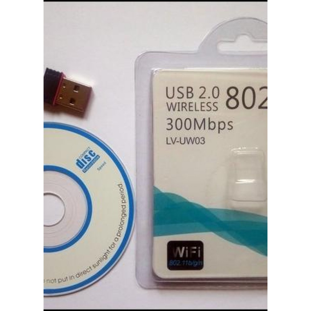 Wi-Fi адаптер USB (без антени) LV-UW03 802.11N (300Mbps) — изображение 3