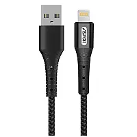 USB кабель Aspor A192 Lightning 2.4A/1м- чорний