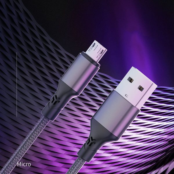 USB кабель Aspor AC-25 Micro 3.1A/1м- чорний