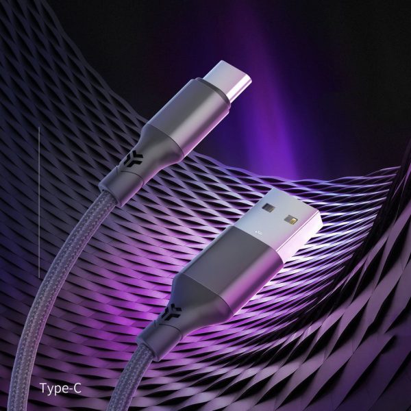 USB кабель Aspor AC-27 Type-C 3.1A/1м- чорний