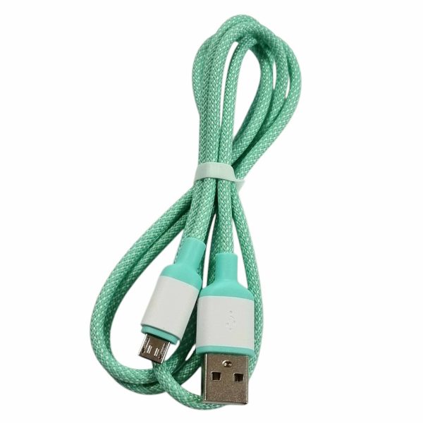 USB кабель Jokade JA014 NAIXUE Micro USB 5A Fast Charging (1m)- зелений