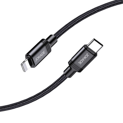 USB кабель Jokade JA041 Type-C to lightning PD30W smart charging (2m)- чорний