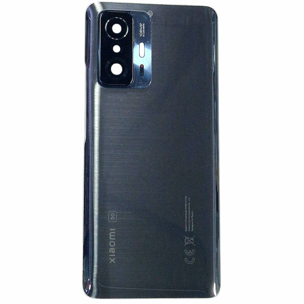 Задня кришка для Xiaomi 11T Pro / 11T (зі склом камери) Black