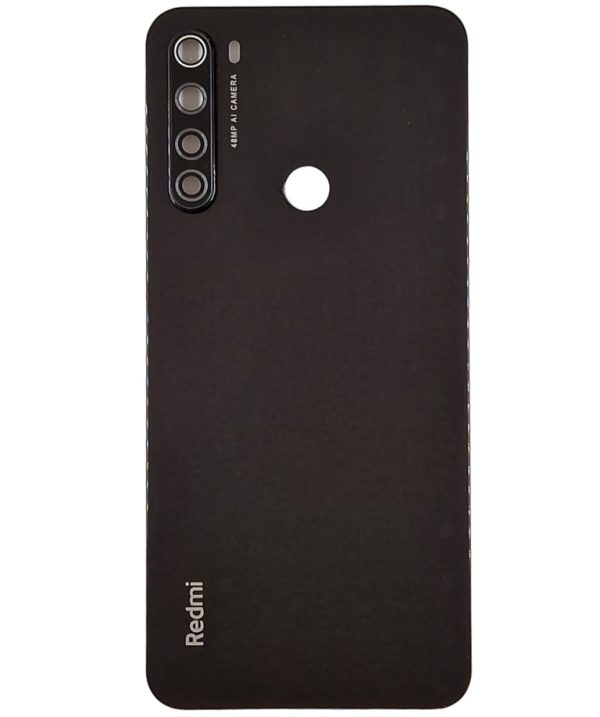 Задня кришка для Xiaomi Redmi Note 8 (зі склом камери) Black